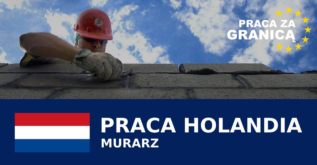Murarz Holandia Praca PzG