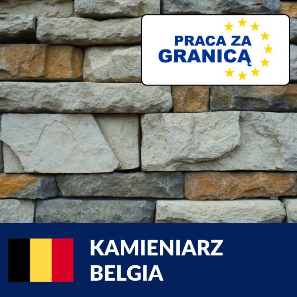 Praca kamieniarz Belgia=