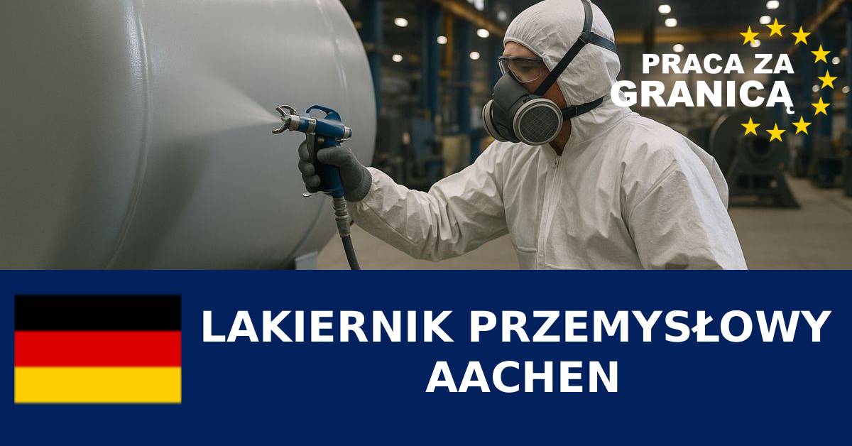 Praca lakiernik przemysłowy Aachen PzG