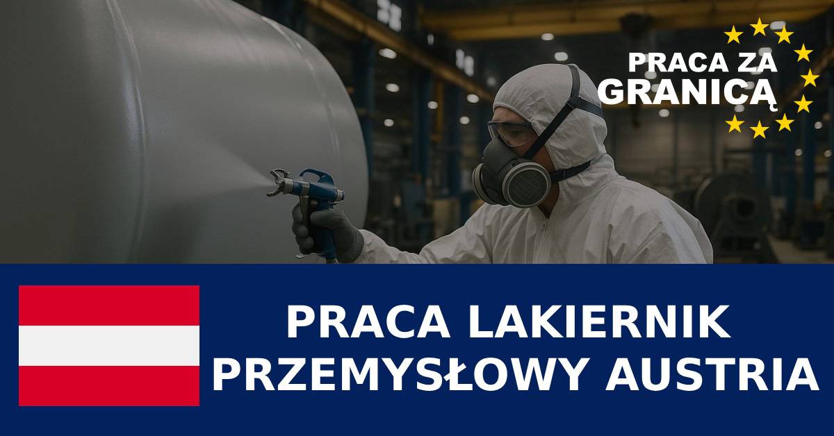 Praca lakiernik przemysłowy Austria PzG
