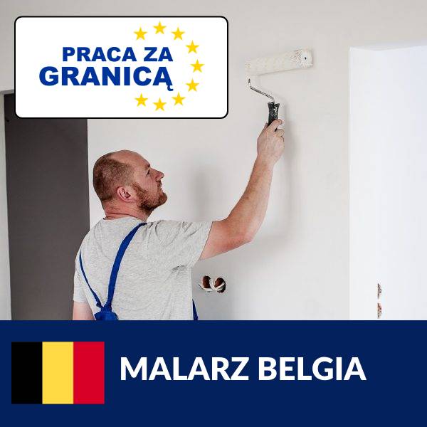 Praca malarz Belgia=