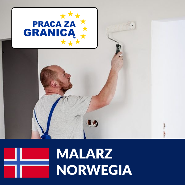 Malarz piaskarz norwegia 