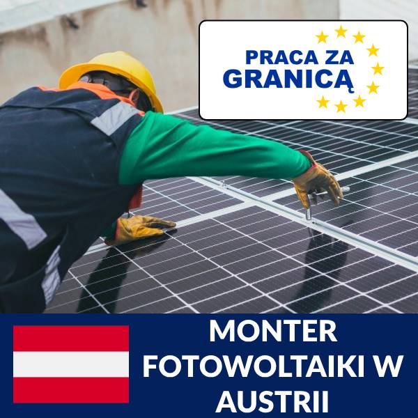 Praca monter fotowoltaiki Austria PzG