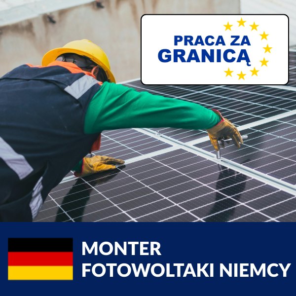Praca fotowoltaika Niemcy