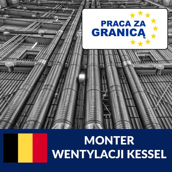 Praca montera wentylacji Kessel PzG