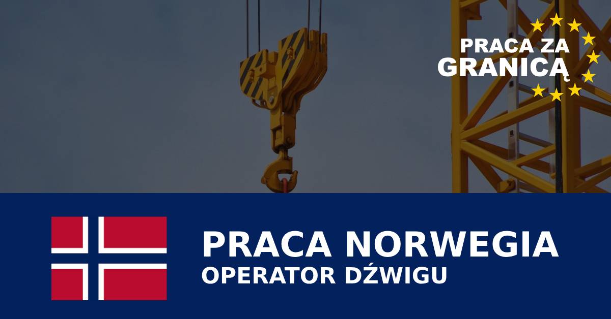 Praca operator Norwegia PzG