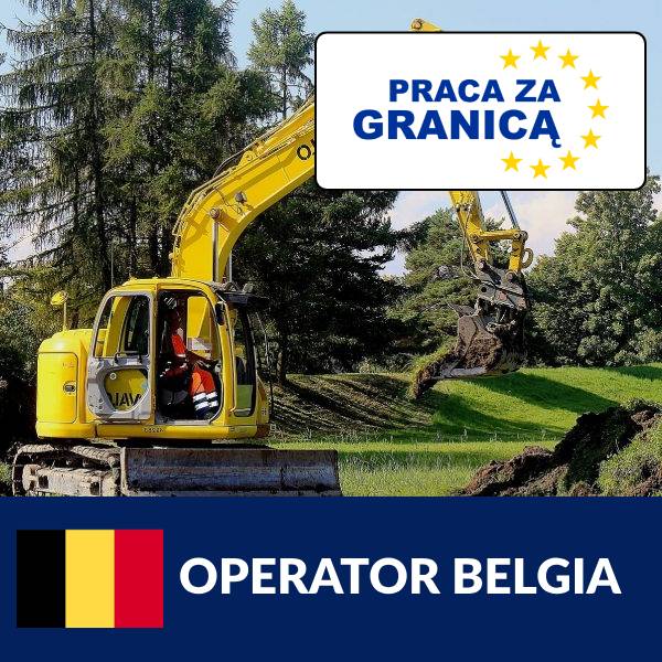 Praca operator Belgia=