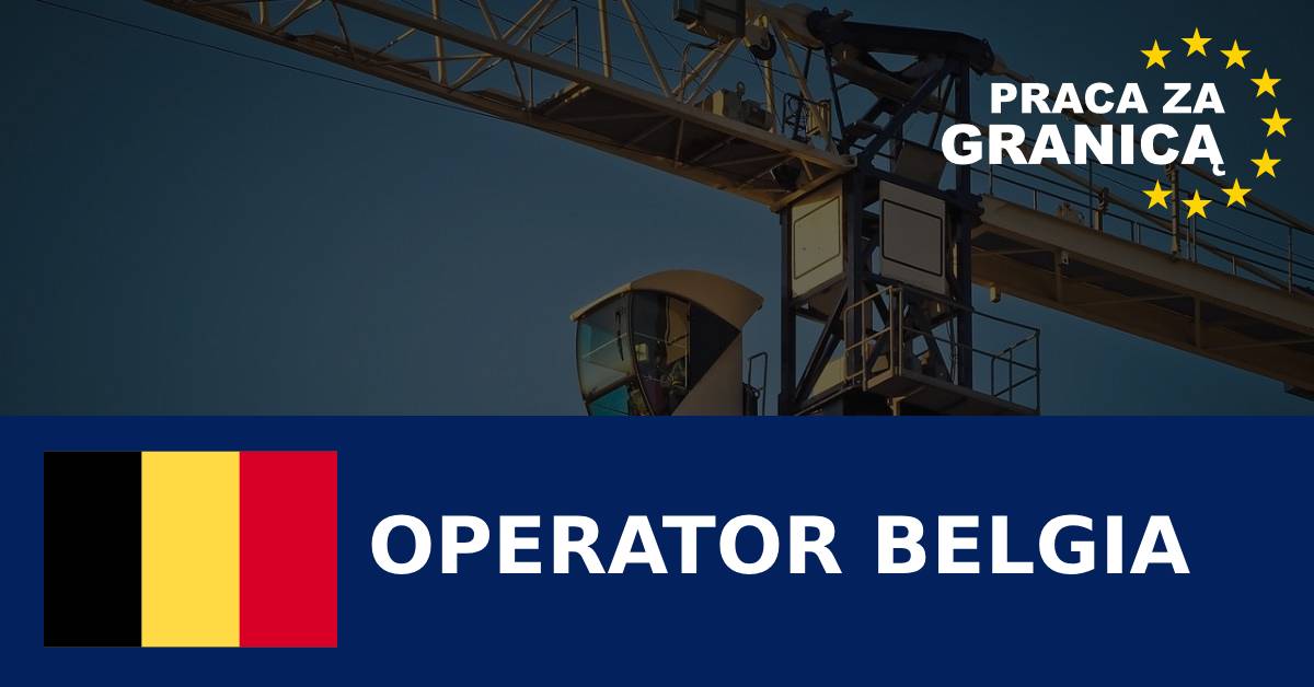 Praca operator Belgia