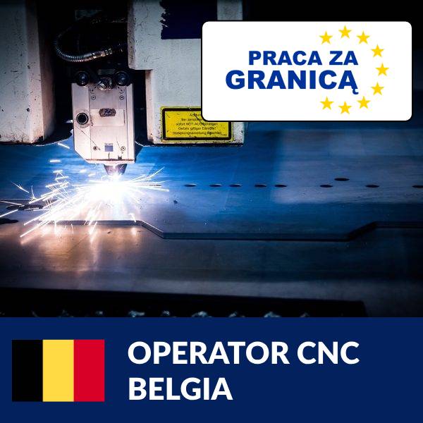 Praca operator CNC Belgia=