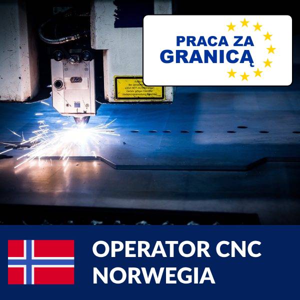 Praca operator CNC Norwegia PzG