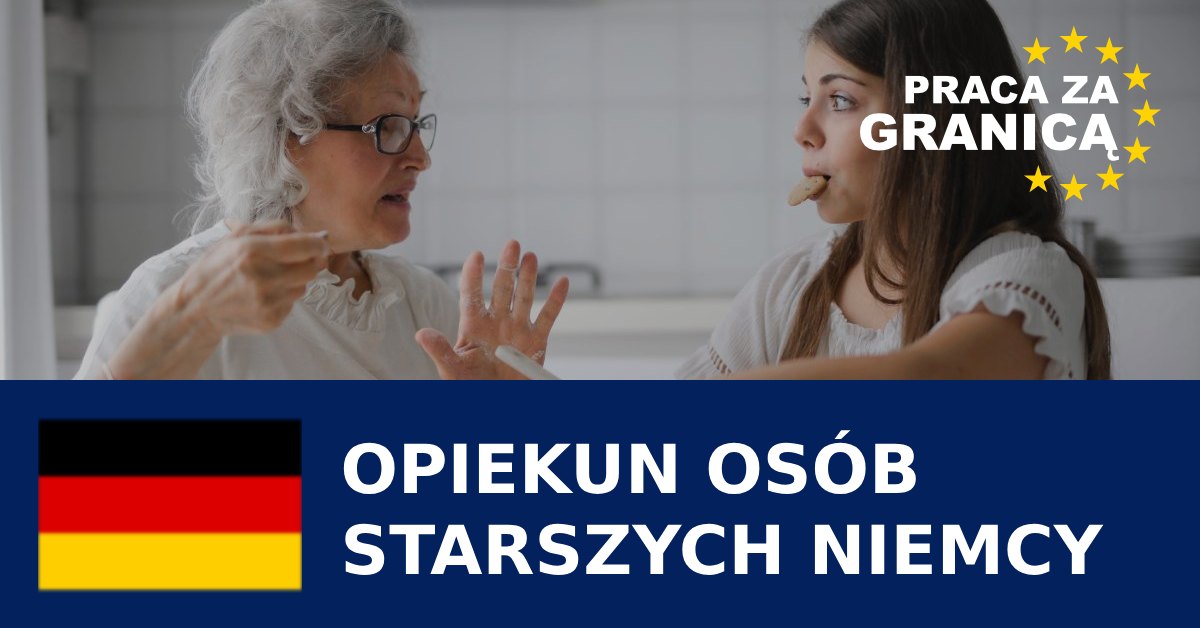 Opiekun osób starszych Niemcy