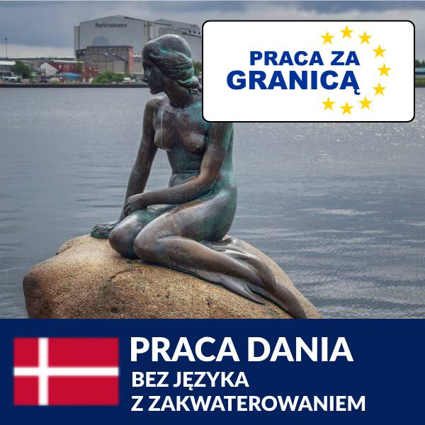 Praca Dania bez języka z zakwaterowaniem