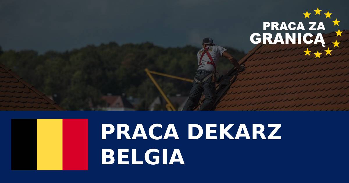 Praca dekarz Belgia