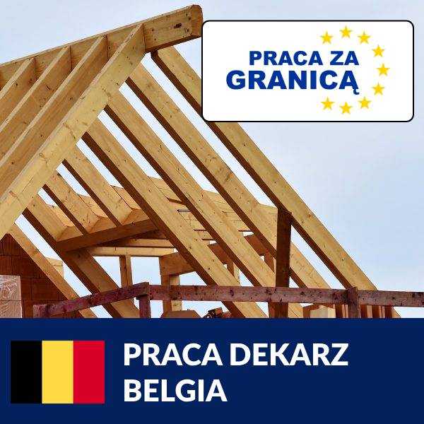 Praca dekarz Belgia=