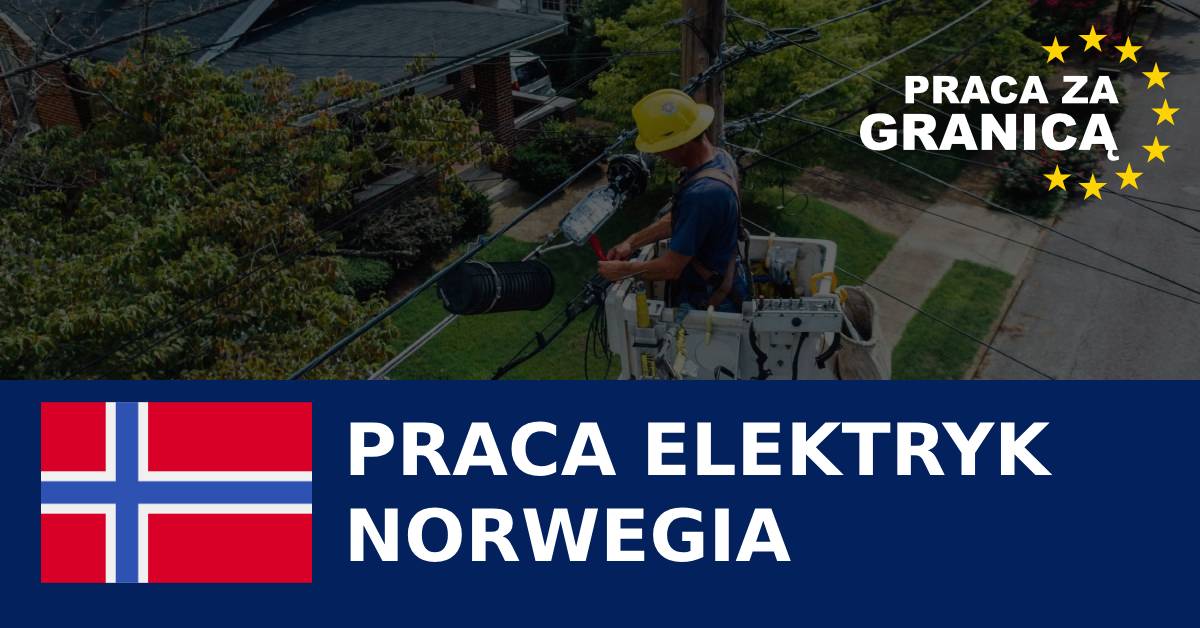Praca elektryk Norwegia PzG