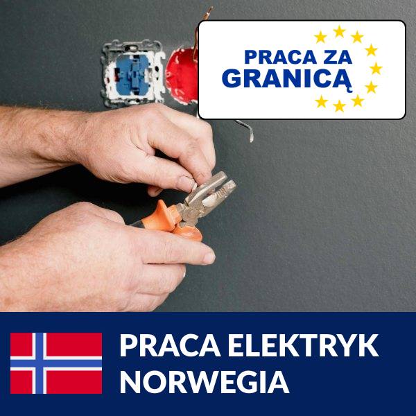 Praca elektryk Norwegia PzG