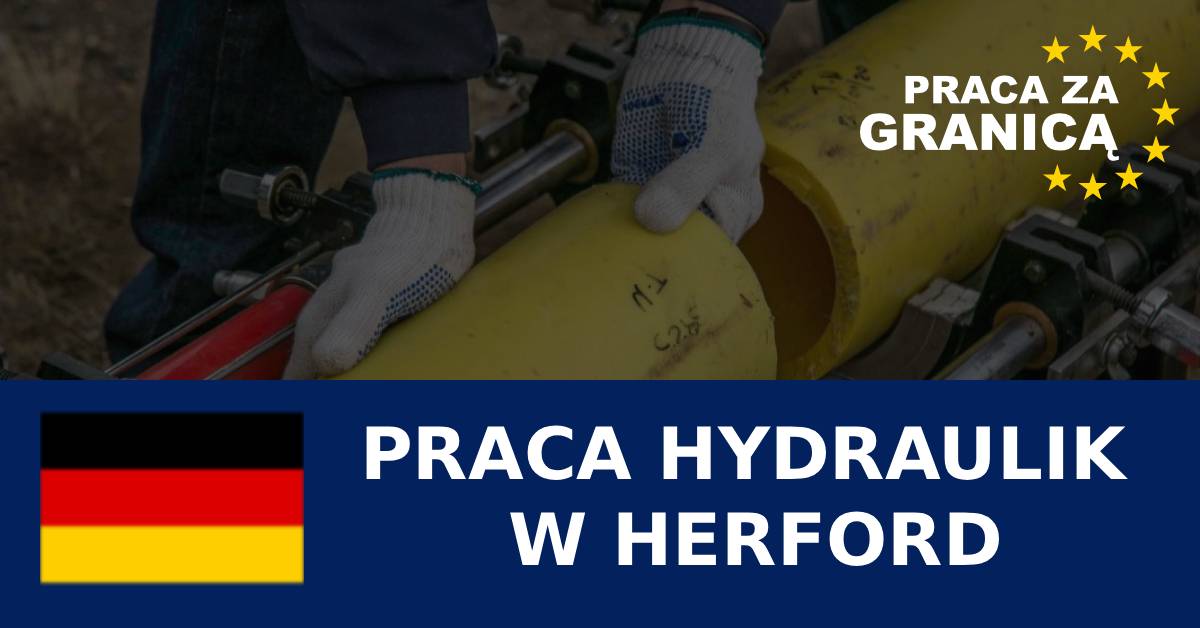 Praca hydraulik w Herford