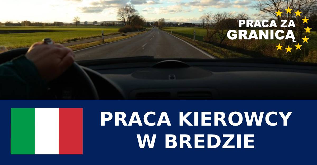 Praca kierowcy w Bredzie