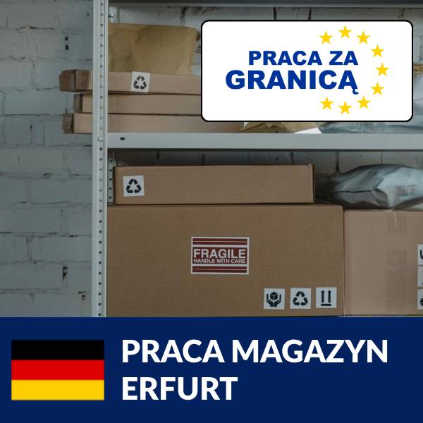 Praca magazyn Erfurt=