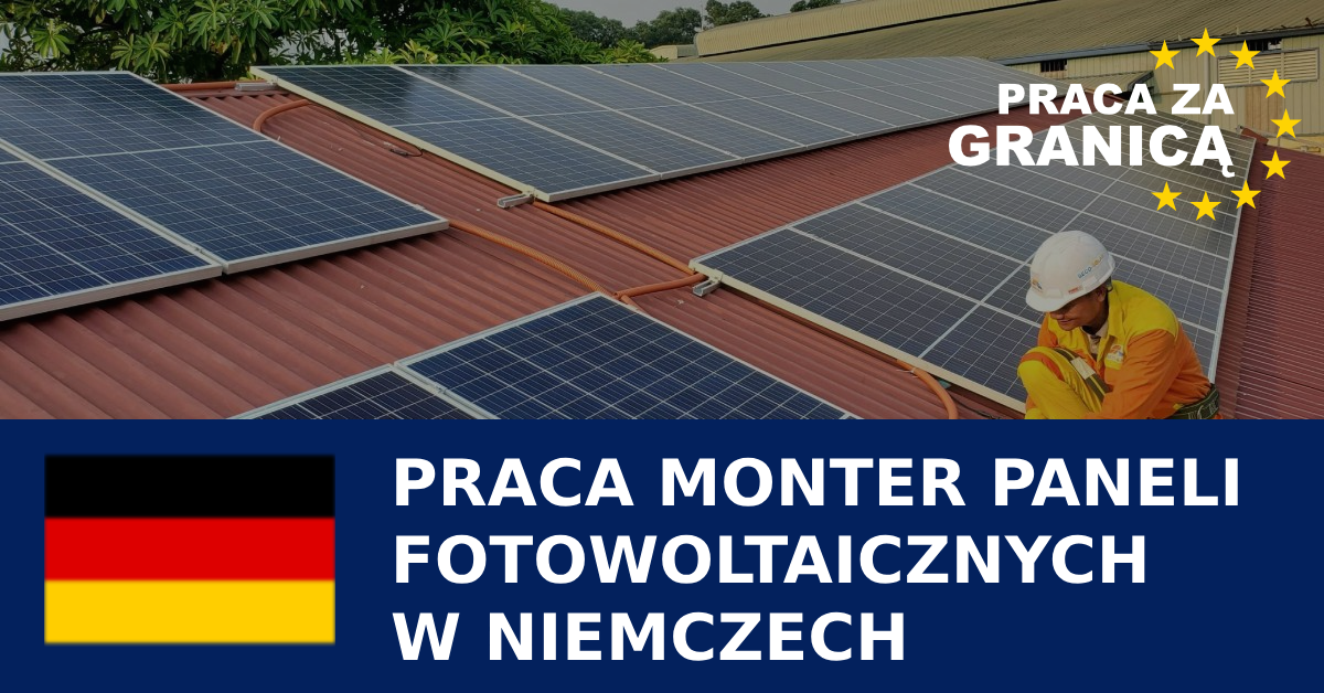 Fotowoltaika praca Niemcy 