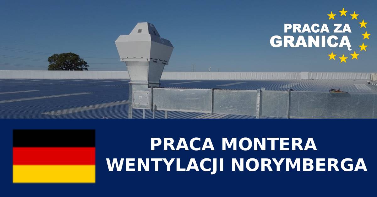 Praca monterzy wentylacji Nuernberg