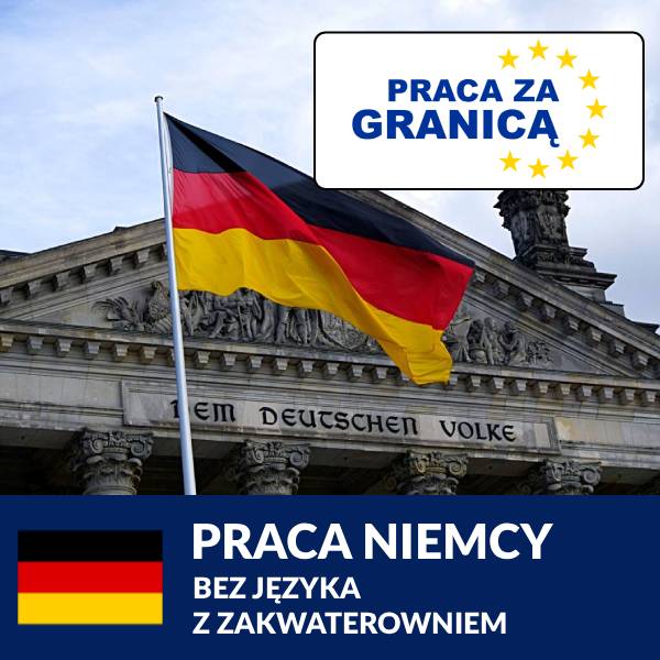 Praca Berlin bez języka z zakwaterowaniem