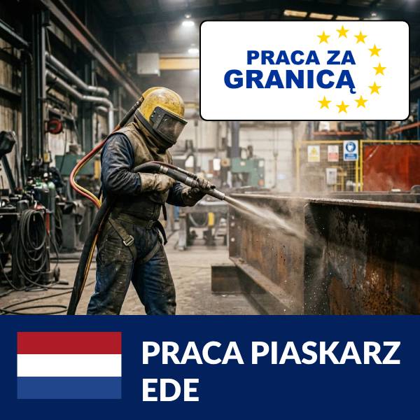 Praca piaskarz Ede
