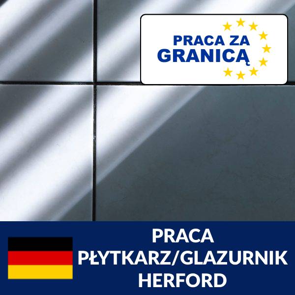 Praca płytkarz/glazurnik Herford=