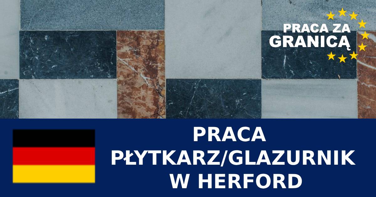 Praca płytkarz/glazurnik w Herford