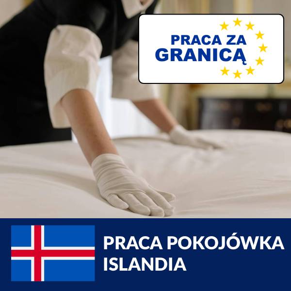 Praca pokojówki Islandia=