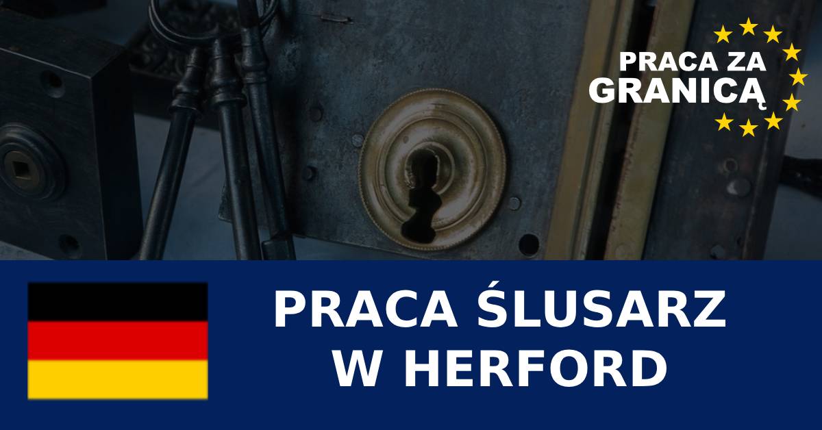 Praca ślusarz w Herford