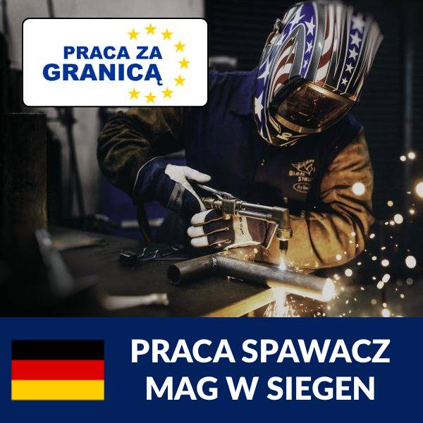Praca spawacz MAG w Siegen=