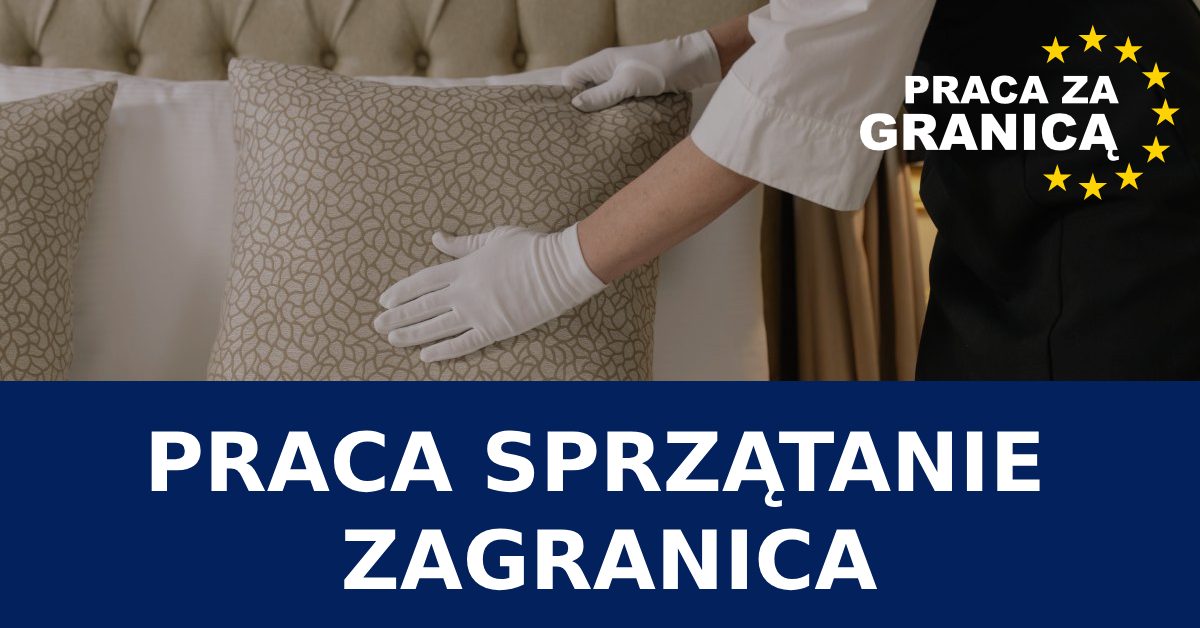 Praca za granicą sprzątanie