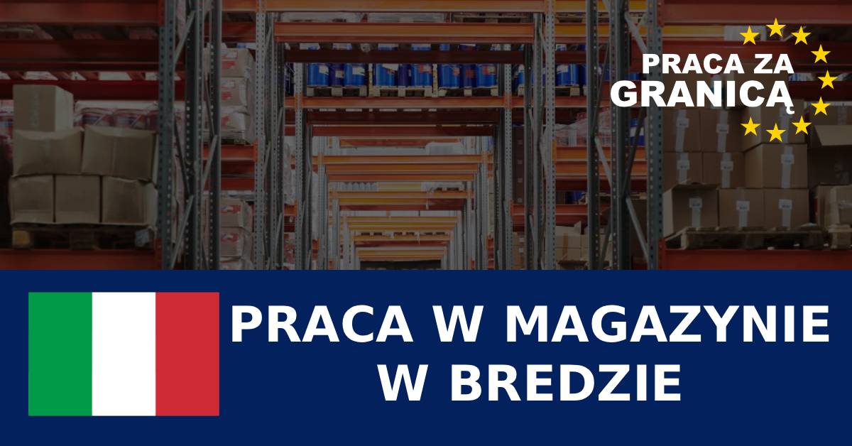 Praca w magazynie w Bredzie
