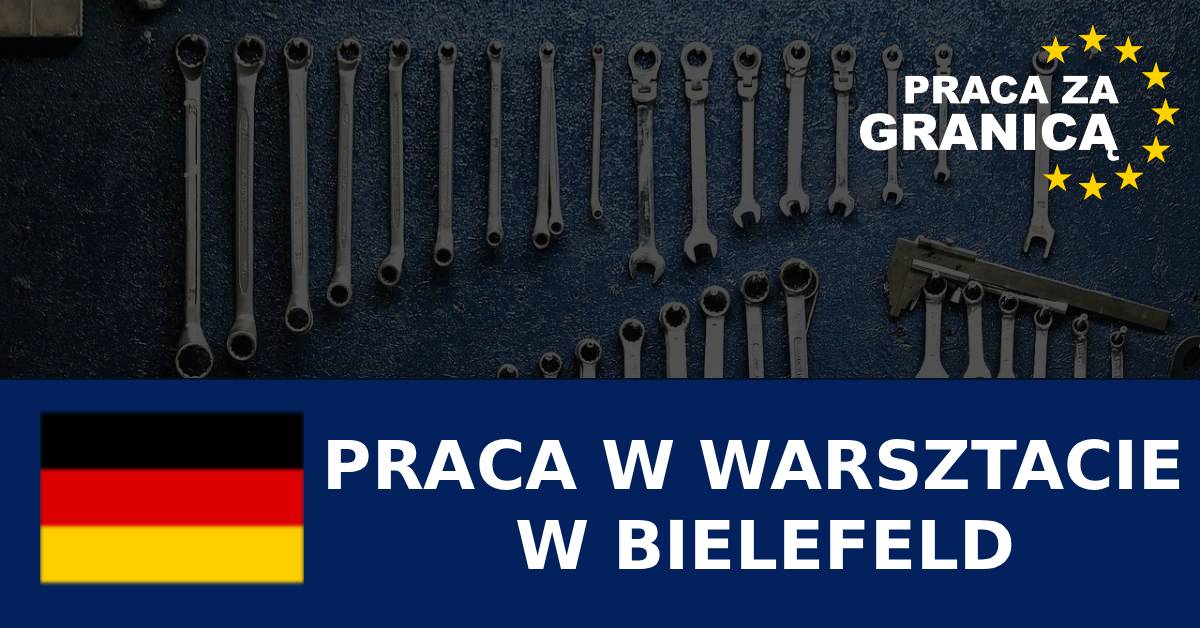 Praca w warsztatcie w Bielefeld