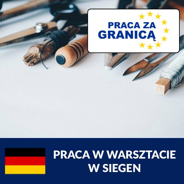 Praca w warsztacie w Siegen=