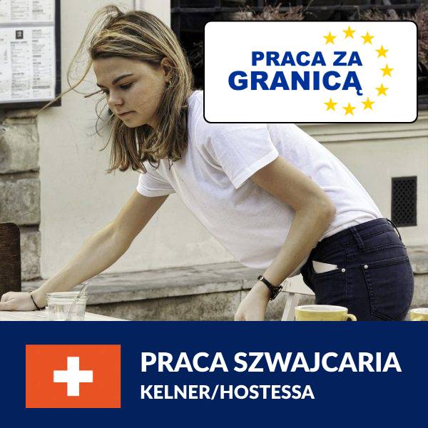 Kelner hostessa Szwajcaria PZG