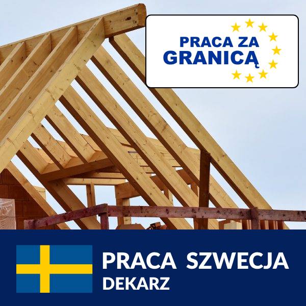 Praca dekarz Szwecja PzG