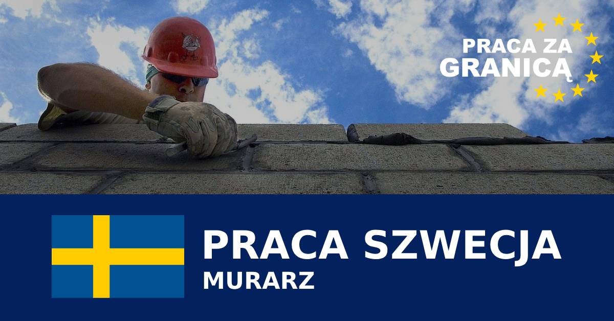 Murarrz Szwecja praca PzG