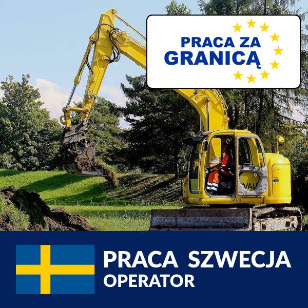 Praca operator Szwecja PzG