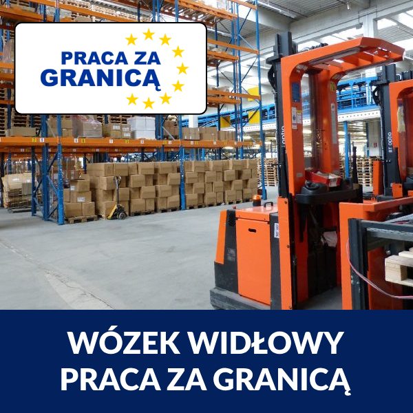 Operator wózka widłowego praca za granicą